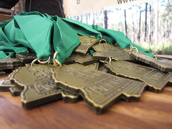 Finisher medals